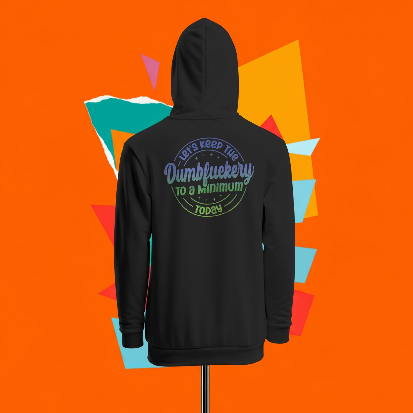 Dumb-fuckery Heavyweight Hoodie 13 Oz