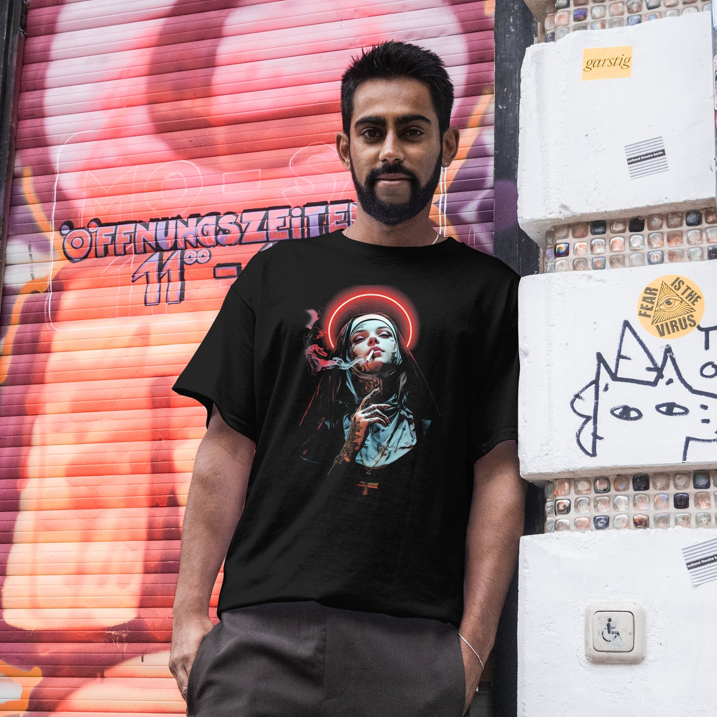 Smoking Nun T-Shirt