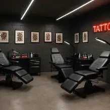 Tattoo inspired hats   merchandise - Black Iris Studio 