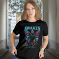 Front view -Vibrant Butterfly t-shirt