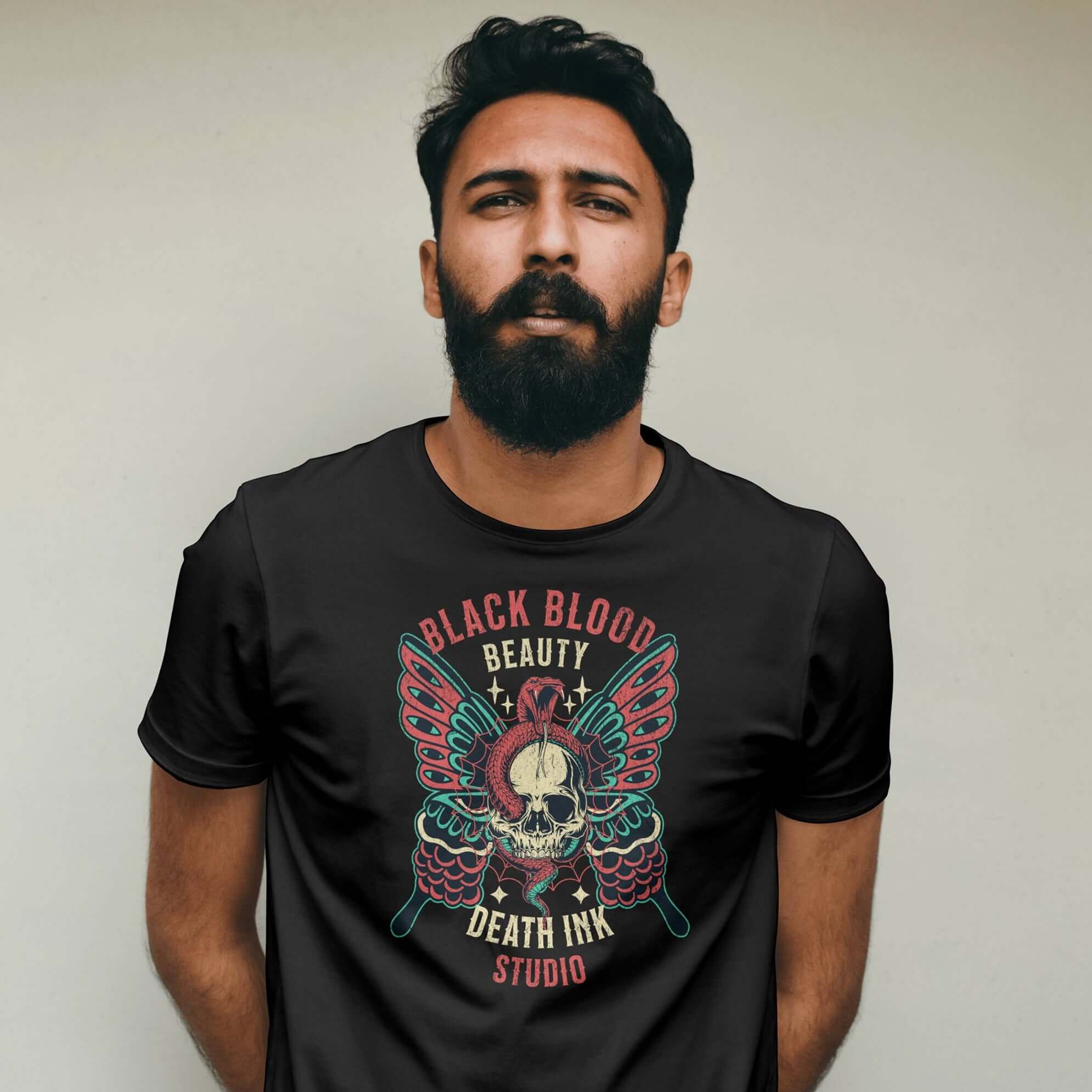 Lifestyle Black Ink tattoo t-shirt
