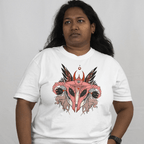 Close Up - White Celestial Goddess T-Shirt 
