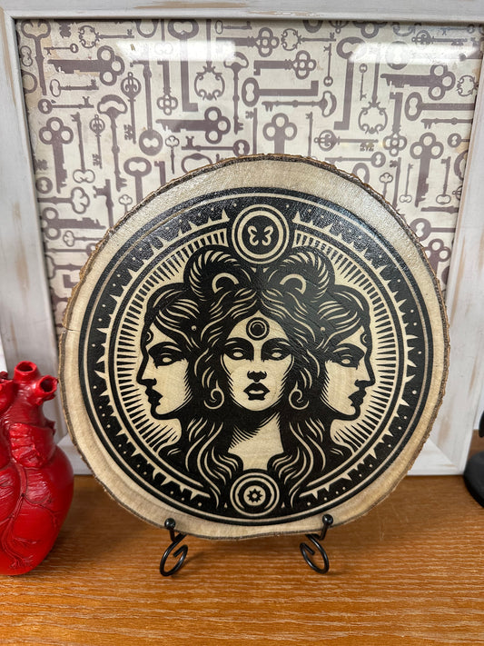 Hecate Greek Coin, Wall Art