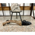Front view Obsidian Knife-Antler Handle 2