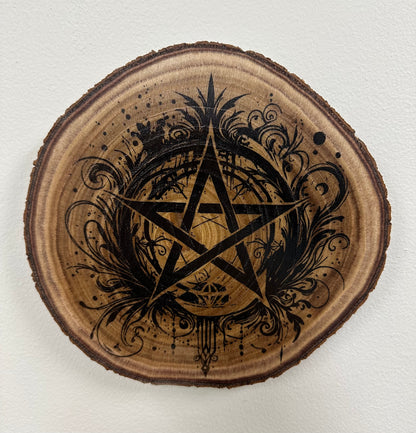 Painted Pentagram, Wall Art