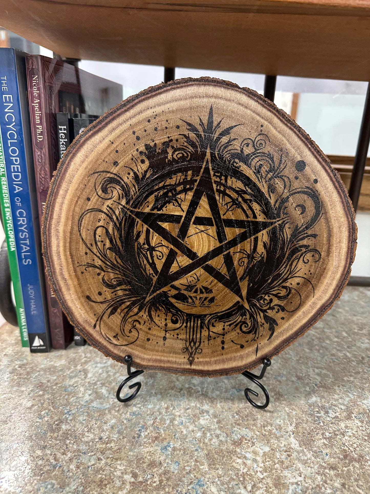 Painted Pentagram, Wall Art