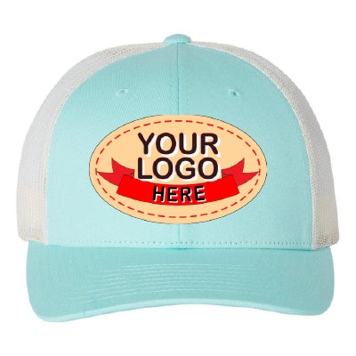 Custom Hat with Leather Patch