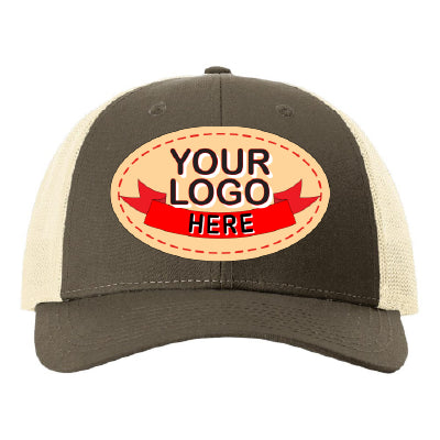 Custom Hat with Leather Patch