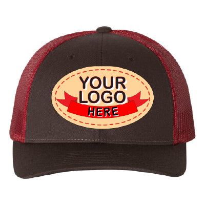 Custom Hat with Leather Patch