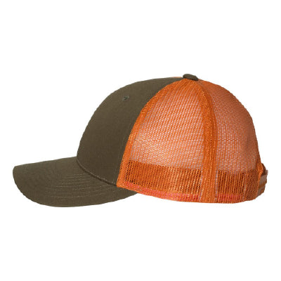 Custom Hat with Leather Patch