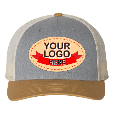Custom Hat with Leather Patch