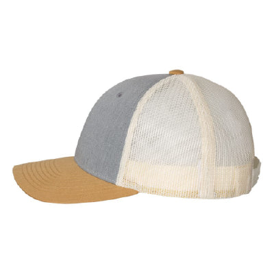 Custom Hat with Leather Patch