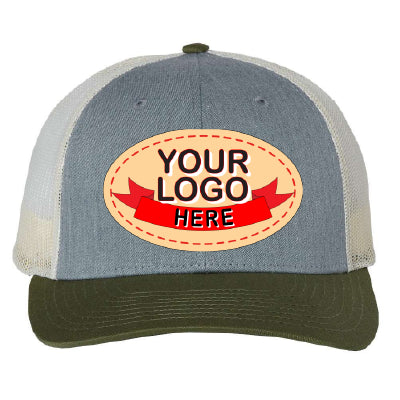 Custom Hat with Leather Patch