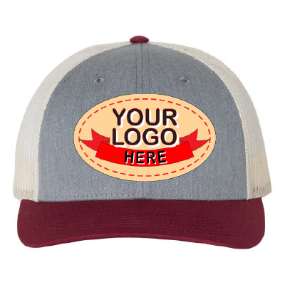 Custom Hat with Leather Patch