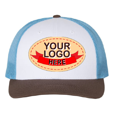 Custom Hat with Leather Patch