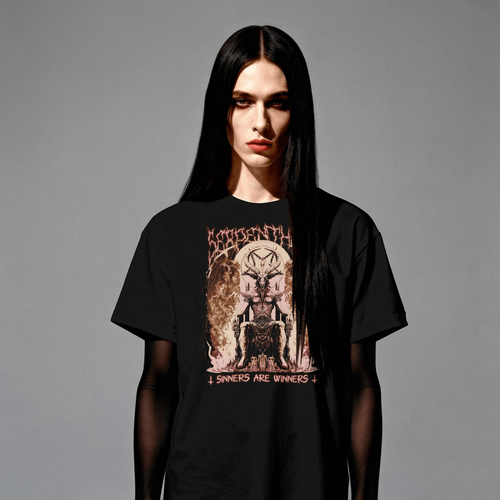 Person wearing a Black Serpenthorn T-Shirt