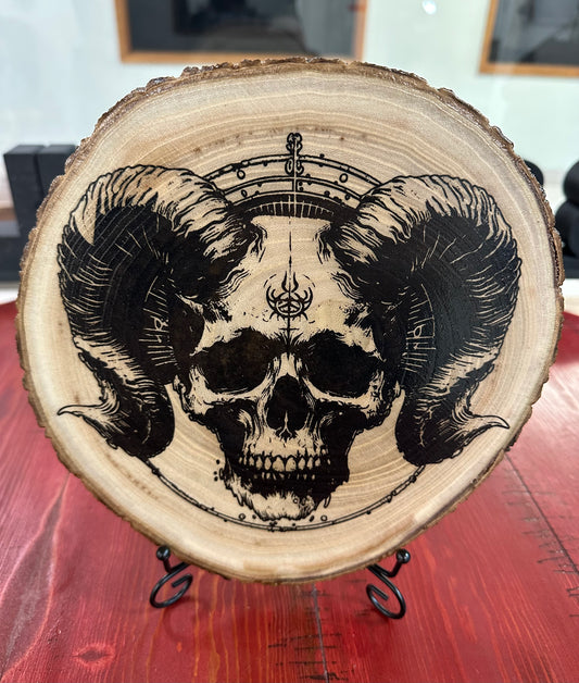 Skull with Horns, Wall Art