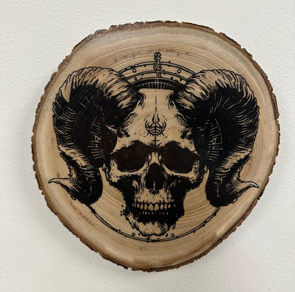 Skull with Horns, Wall Art