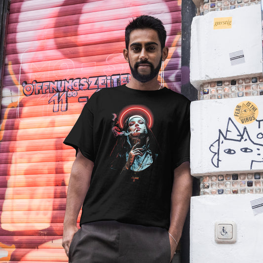 Smoking Nun T-Shirt