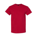 Red t-shirt on a white background
