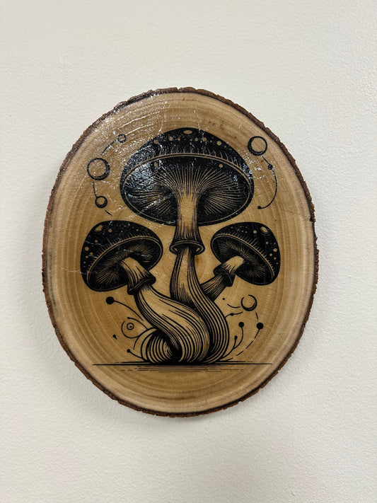 Triple Mushroom, Wall Art