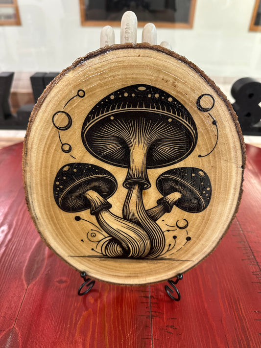Triple Mushroom, Wall Art
